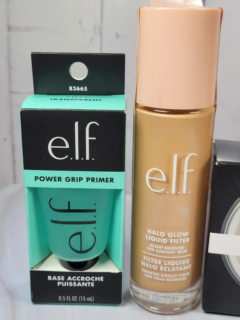 Elf Primer, Halo Glow Liquid Filter, HD Powder & Liquid Blush Bundle NEW!